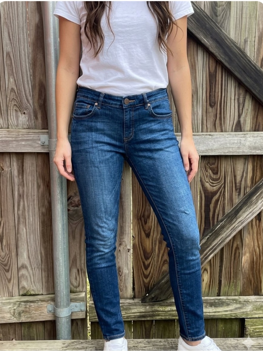 Edyson Dark Blue Sloan Women’s Stretch Skinny Jeans